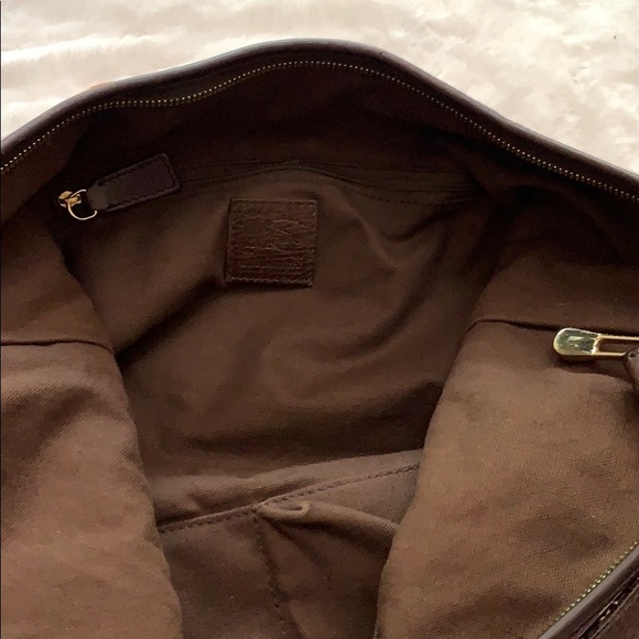 Burberry Canvas Hobo 100% Authentic - Picture 8 of 8